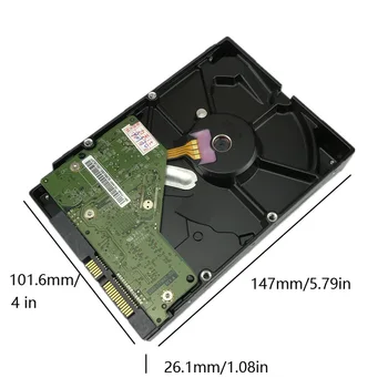  WD 500G Melnā cietā diska diska galda spēle spēlētājs, spēļu mehāniskās melnā diska seriālā porta 7200 lai 64M