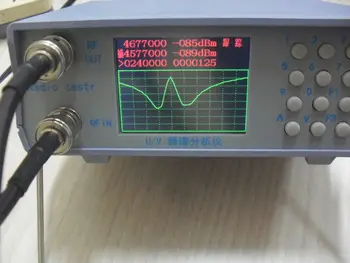  Ciparu LCD displejs 136-173MHz / 400MHz-470MHz U/V UHF, VHF Dual Band Spektra Analizatora ar Izsekošanas Avots