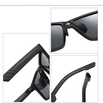  LeonLion TR90 Polarizētās Saulesbrilles Vīriešiem ir 2021. UV400 Augstas Kvalitātes Vintage Laukumā Saulesbrilles Anti-Glare Vadītāja, Saules Brilles Vīriešiem