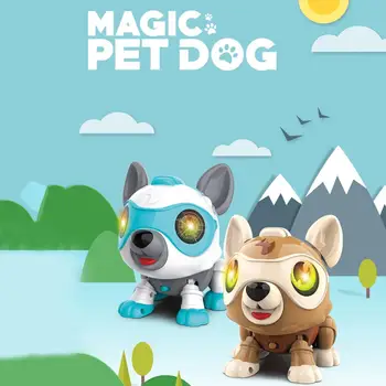  Balss Vadība Pet Suns, Daudzfunkcionālu Touch Senso Pet Suns Viedajiem Smart Tālvadības Suņu Elektronisko Bērnu Rotaļlietas